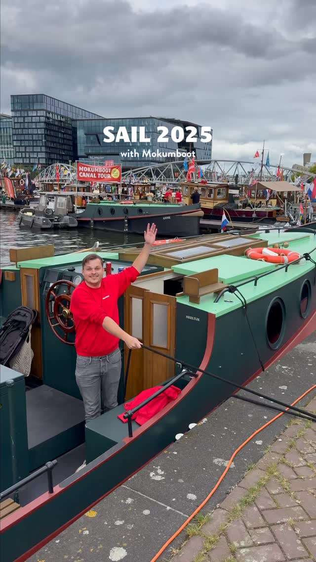 Ships, sails & unstoppable energy 🚤✨ 

@sailamsterdam.