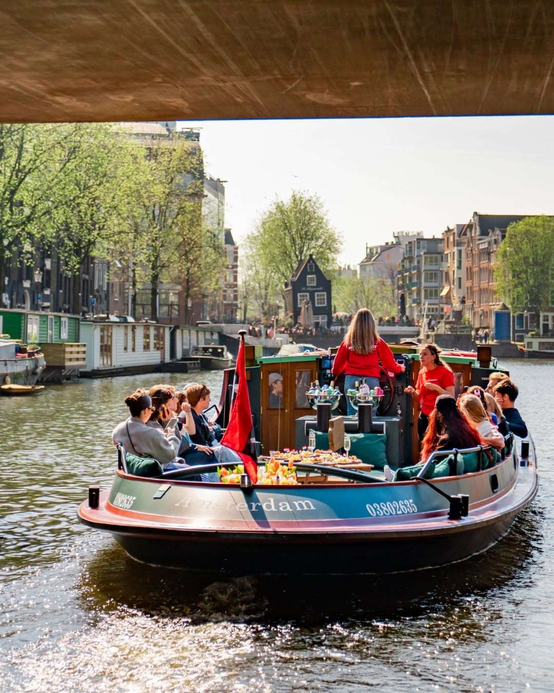 Not your average canal cruise, but a ride through 750 years of Amsterdam history.