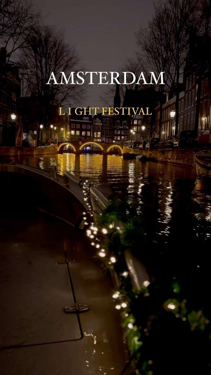 Amsterdam Light Festial Cruise is now open for bookings!