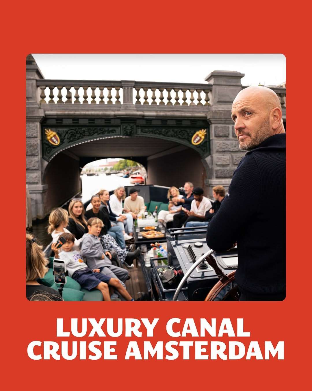 We’re celebrating the 750th birthday of Amsterdam the only way possible, from the water!
