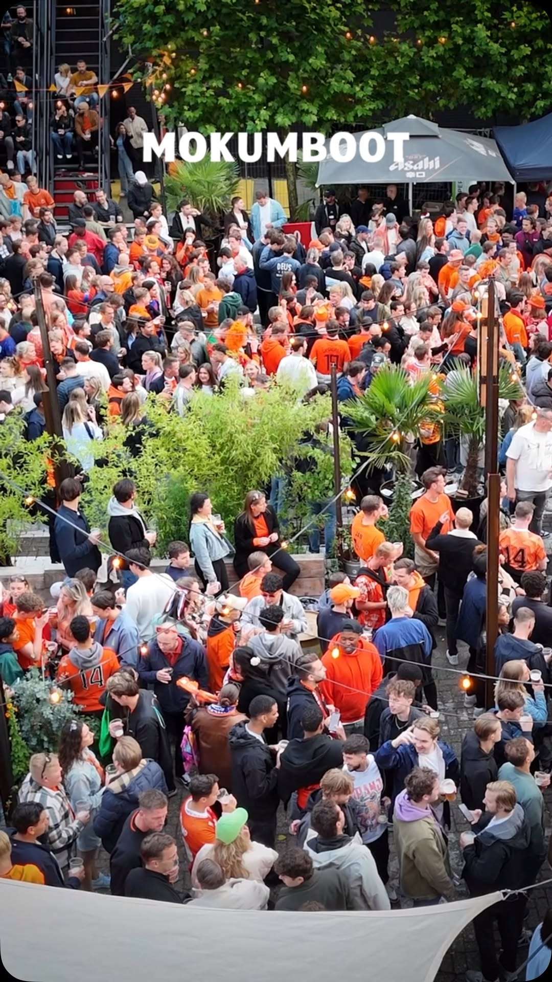 Amsterdam turns orange in just 44 days, the beats are pumping, and the canals?