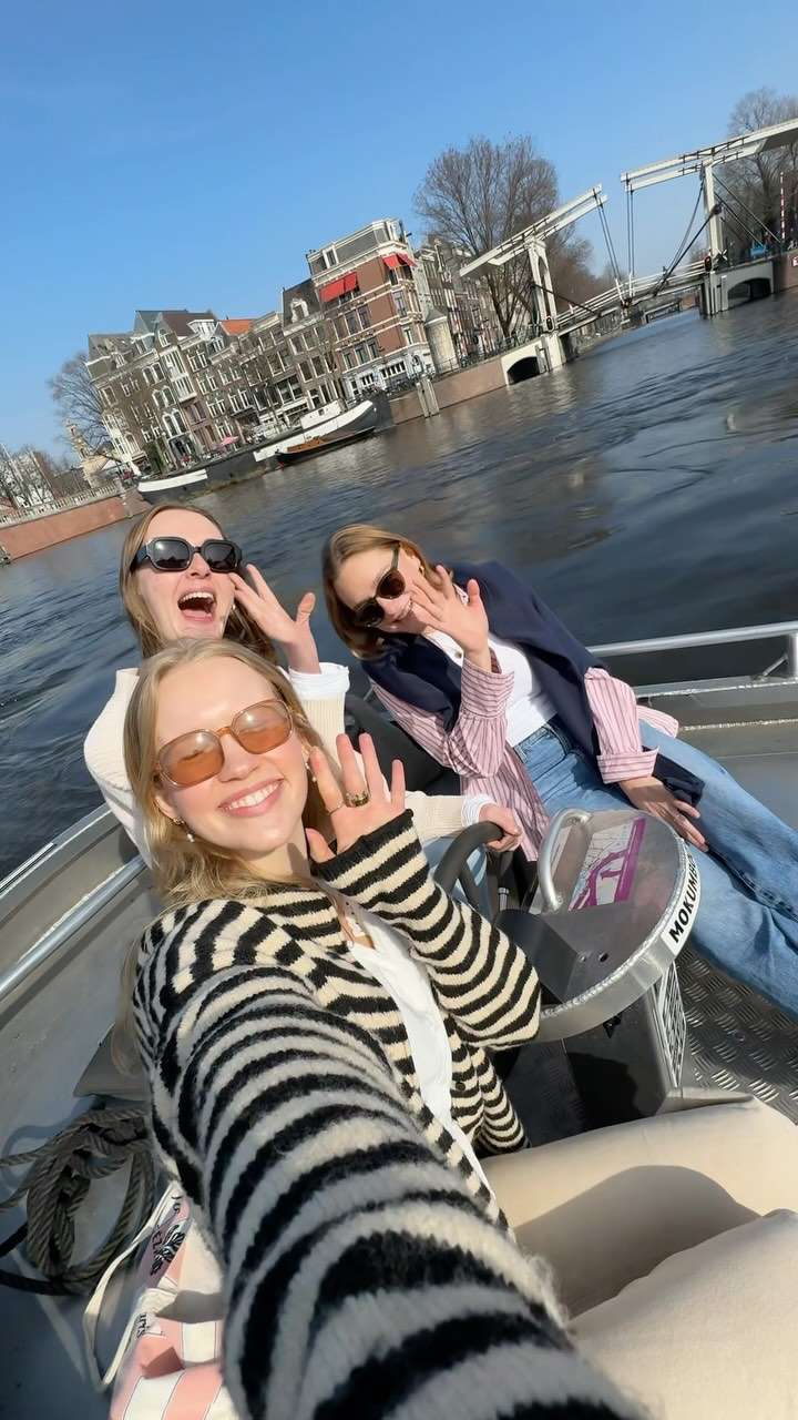 Nothing beats a day like this in Amsterdam - cruising the canals, soaking up the vibes, and making memories with the best people.