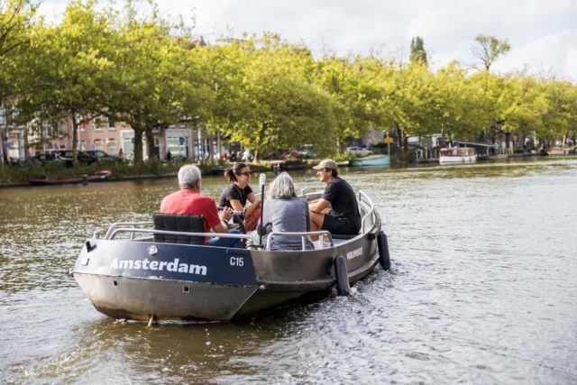 Bootje huren in Amsterdam