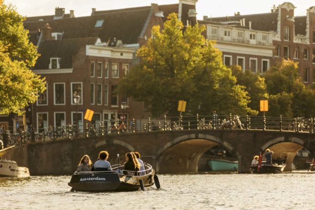 Zelf varen over de grachten