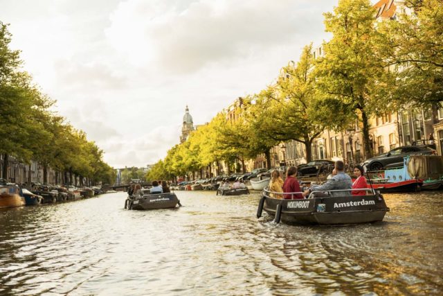 Bootje huren in Amsterdam