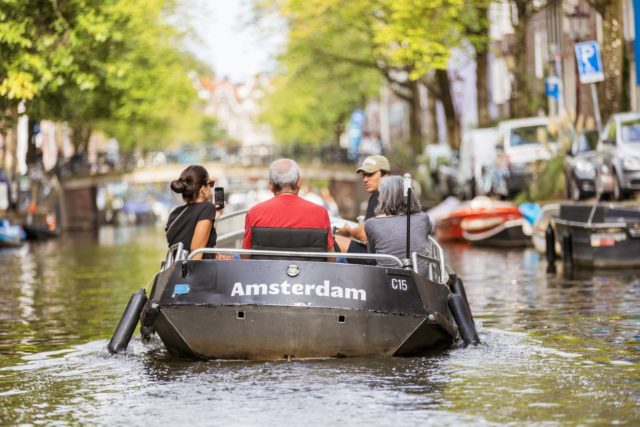 Sail yourself through the canals