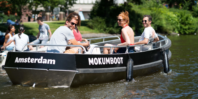 Bootje huren in Amsterdam