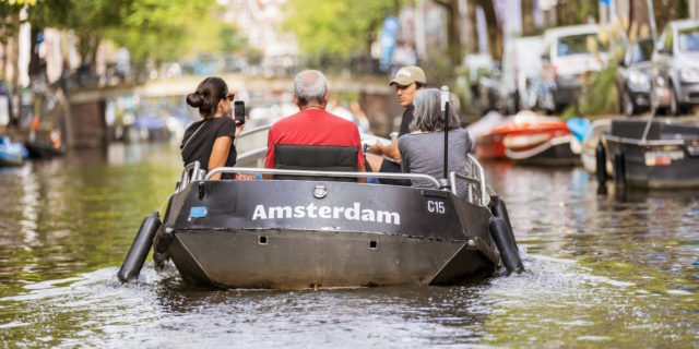 Zelf varen over de grachten