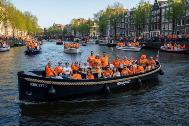 Bateau ouvert de luxe avec capitaine