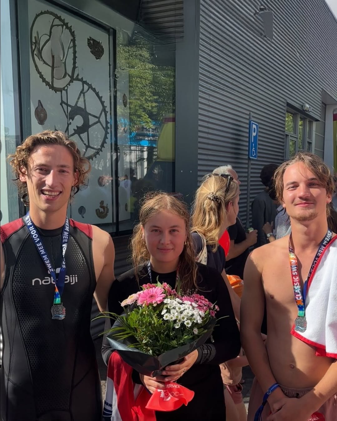 Amsterdam City Swim turned the canals into a charity pool and Mokumboot kept the course clear.