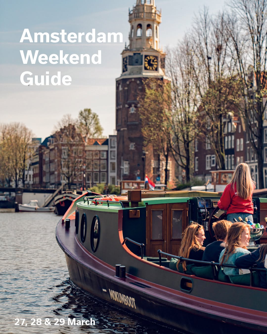 In Amsterdam this weekend?